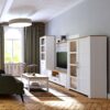 BOHOL 2 Doors Display Cabinet in Riviera Oak & White - Image 6