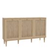 CALASETTA 3 Doors Sideboard in Rattan
