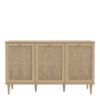 CALASETTA 3 Doors Sideboard in Rattan - Image 2
