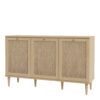 CALASETTA 3 Doors Sideboard in Rattan - Image 3