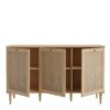 CALASETTA 3 Doors Sideboard in Rattan - Image 5