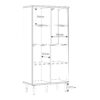 CALASETTA 2 Doors Display Cabinet in Rattan - Image 10