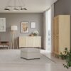 CALASETTA 2 Doors Display Cabinet in Rattan - Image 7