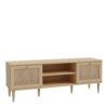 CALASETTA 2 Doors1 Shelf TV Unit in Rattan