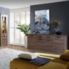 CORONA 4 Doors 2 Drawers Chest of Drawers in Tabak Oak - Image 6