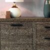 CORONA 4 Doors 2 Drawers Chest of Drawers in Tabak Oak - Image 5