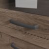 CORONA 1 Door 1 Drawer 3 Shelves Display Cabinet in Tabak Oak - Image 8