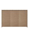 BEST CHEST Storage Cabinet with 2 Drawers & 5 Doors in Artisan Oak & White - Image 4