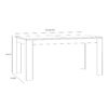 BOHOL Extending Dining Table 160-207cm in Riviera Oak & Navy - Image 7