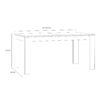 BOHOL Extending Dining Table 160-207cm in Riviera Oak & Grey Oak - Image 7