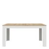 BOHOL Extending Dining Table 160-207cm in Riviera Oak & White - Image 2