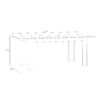 BOHOL Extending Dining Table 160-207cm in Riviera Oak & White - Image 8