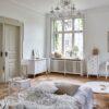 BAROQUE Mirrored Nightstand in White - Image 3