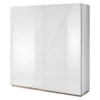 FUTURA 2 Sliding Doors Wardrobe 200cm in White Gloss