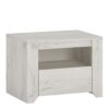ANGEL Package - 1 Drawer Bedside Cabinet, 2+3 Chest of Drawers, 2 Doors 2 Drawers Fitted Wardrobe in White Oak - Image 10