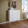 GAIA Chest of 3 Drawers in Pure White - Image 2