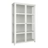 EXCELLENT Showcase Display Cabinet with 2 Doors in Pure White