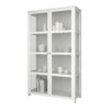 EXCELLENT Showcase Display Cabinet with 2 Doors in Pure White - Image 4