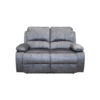 VALENCIA Manual Fabric Recliner Sofa Set in Grey - Image 6
