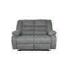 ROMA Manual Recliner Sofa Set 3+2 in Grey Fabric - Image 4