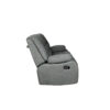 ROMA Manual Recliner Sofa Set 3+2 in Grey Fabric - Image 11