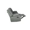 ROMA Manual Recliner Sofa Set 3+2 in Grey Fabric - Image 10
