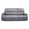 VALENCIA Manual Fabric Recliner Sofa Set in Grey - Image 2