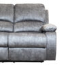 VALENCIA Manual Fabric Recliner Sofa Set in Grey - Image 13