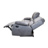 VALENCIA Manual Fabric Recliner Sofa Set in Grey - Image 10