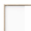 LINE Wardrobe ith 2 Sliding Doors & 4 Drawers in Oak & White High Gloss - Image 8