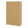 LINE Wardrobe with 2 Sliding Doors and 2 Drawers in Jackson Hickory Oak - Image 4