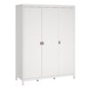 BARCELONA Package inc. 2 Drawers Bedside Table, 3+2 Chest of Drawers, 3 Doors Wardrobe in White - Image 10