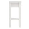 BARCELONA Bedside Table with 1 Drawer in White - Image 6