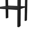 BARCELONA Bedside Table with 1 Drawer in Matt Black - Image 8