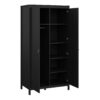 BARCELONA  Package - Bedroom set inc. 2 Drawers Bedside Table, 3+2 Chest of Drawers, 2 Doors Wardrobe in Matt Black - Image 11