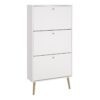 CUMBRIA Shoe Cabinet in White
