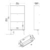 CUMBRIA Shoe Cabinet in White - Image 10