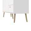 CUMBRIA Sideboard with 2 Doors + 3 Drawers in White - Image 9