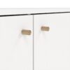 CUMBRIA Sideboard with 2 Doors + 3 Drawers in White - Image 7