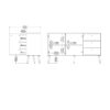 CUMBRIA Sideboard with 2 Doors + 3 Drawers in Dark Grey - Image 11