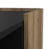 KENDALL TV Unit with 2 Doors 1 Drawer in Oak and Black - Image 6
