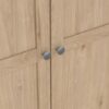 BRANDE Wardrobe with 3 Frame Doors in Jackson Hickory Oak - Image 7