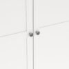 BRANDE Wardrobe with 4 Frame Doors in White - Image 8