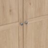 BRANDE Wardrobe with 4 Frame Doors in Jackson Hickory Oak - Image 6