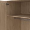 BRANDE Wardrobe with 4 Frame Doors in Jackson Hickory Oak - Image 5