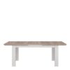 ILLOPA Extending Dining Table 160-207cm in Snowy Oak & Oak Nelson - Image 2