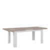 ILLOPA Extending Dining Table 160-207cm in Snowy Oak & Oak Nelson - Image 3