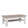 ILLOPA Coffee Table in Snowy Oak & Oak Nelson