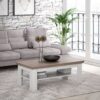 ILLOPA Coffee Table in Snowy Oak & Oak Nelson - Image 4