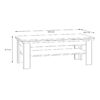 ILLOPA Coffee Table in Snowy Oak & Oak Nelson - Image 6